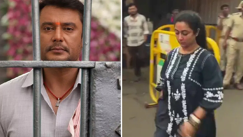 Then it was a temple run, now it's a jail run - Vijayalakshmi roaming around jail for Darshan! Vijayalakshmi has not stopped fighting for her husband's case!