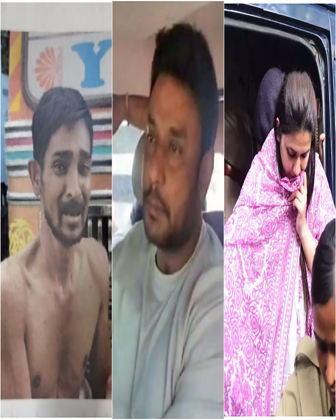 ರೇಣುಕಾಸ್ವಾಮಿ, ದರ್ಶನ್​, ಪವಿತ್ರಾ ಗೌಡ