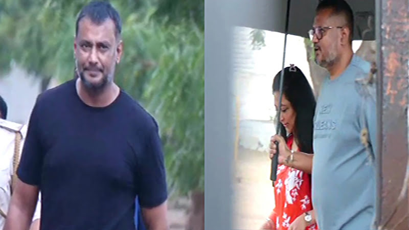 ಬಳ್ಳಾರಿ ಜೈಲಿಗೆ ಪತ್ನಿ ವಿಜಯಲಕ್ಷ್ಮಿ ಭೇಟಿ