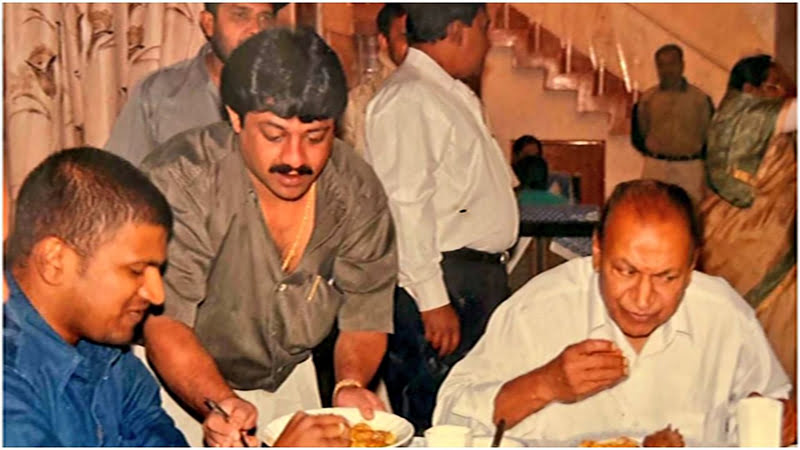ಅಣ್ಣಾವ್ರು ಮತ್ತು ಪುನೀತ್​ಗೆ ಊಟ ಬಡಿಸಿದ ಜಮೀರ್ ಅಹ್ಮದ್