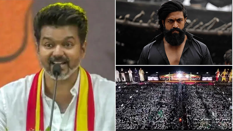 ದಳಪತಿ ವಿಜಯ್ ರ‍್ಯಾಲಿ ‘ಕೆಜಿಎಫ್ 2’ಕ್ಕೆ ಹೋಲಿಕೆ