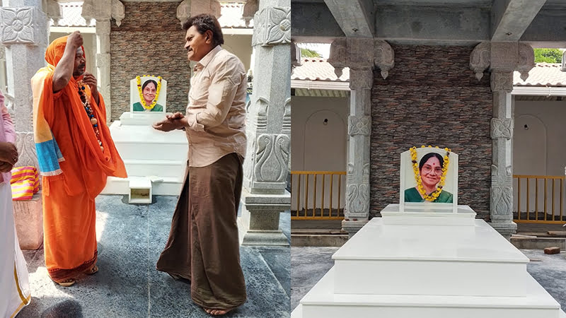 Actress Leelavathi memorial ready