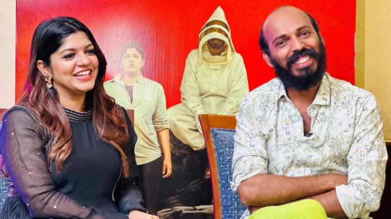 Raj B Shetty and Aparna Balamurali in Malayalam film