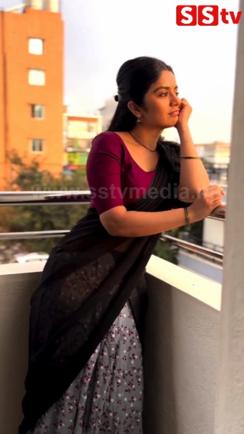 ಹಳ್ಳಿ ಹುಡುಗಿಯಾಗಿ ಮಿಂಚಿದ ಮೇಘ ಶೆಟ್ಟಿ😍😍