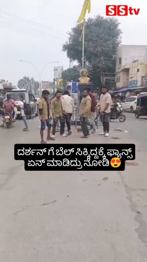 ದರ್ಶನ್ ಗೆ ಬೇಲ್ ಸಿಕ್ಕಿದ್ದಕ್ಕೆ ಫ್ಯಾನ್ಸ್ ಏನ್ ಮಾಡಿದ್ರು
