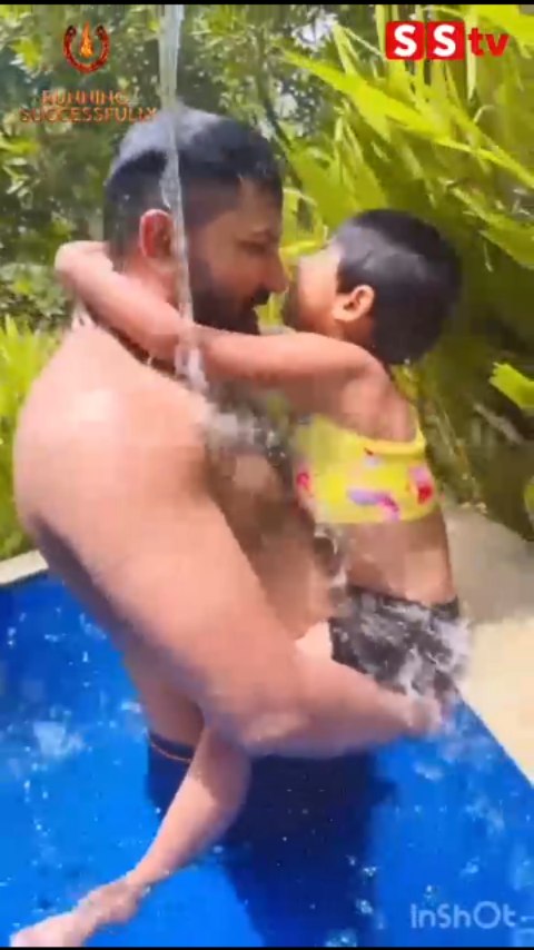 ಮಗಳ ಜೊತೆ ರಜತ್ ಫುಲ್ ಜಾಲಿ ಜಾಲಿ