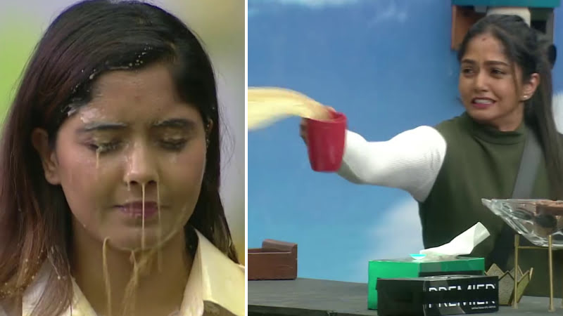 ಐಶ್ವರ್ಯ ಮುಖಕ್ಕೆ ಟೀ ಚೆಲ್ಲಿದ ಭವ್ಯಗೌಡ
