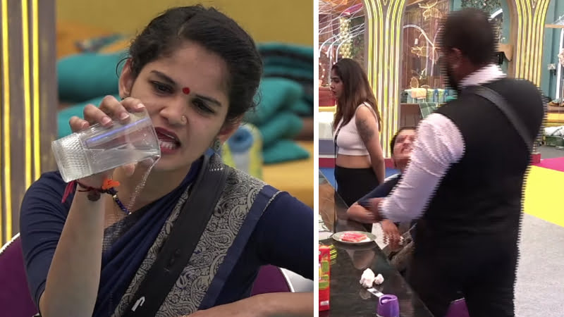 Chaitra Kundapura slaps Rajat on the face