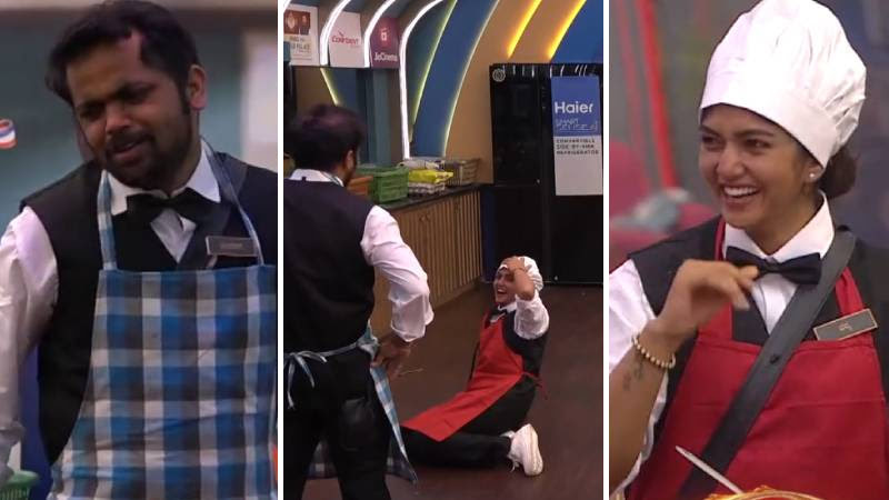 Dhanraj yadavattu in Bigg Boss house