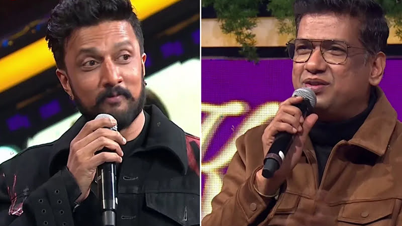 Poetry for Sudeep on the Sarigamapa stage