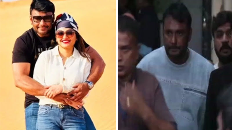 Pavithra Gowda, Darshan get emotional in court