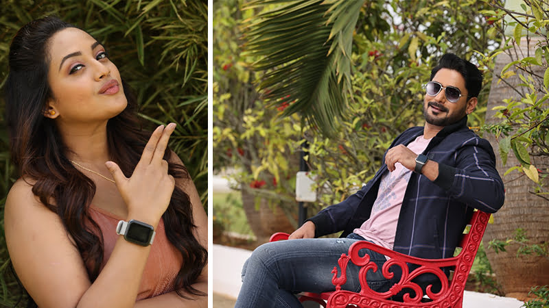 Prajwal Devaraj steps out with Sona Baby