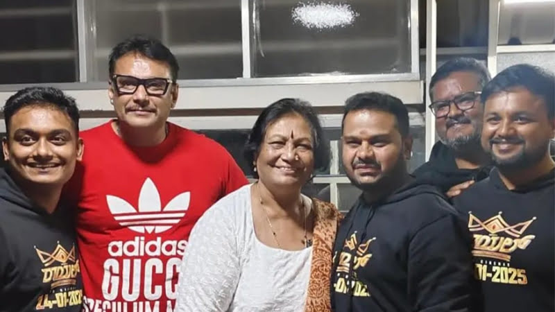 Darshan watched his brother's 'Royal' Movie