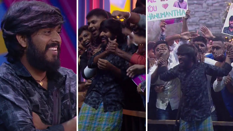 Hanumantha 'You are the winner' shouted by the fans