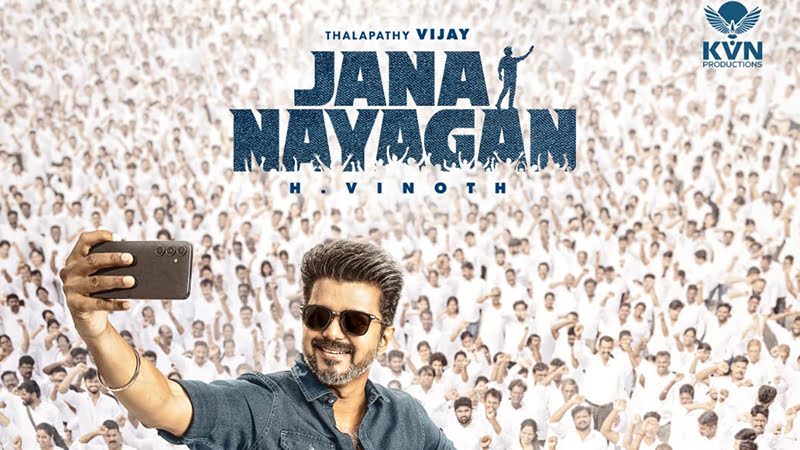 Thalapathy Vijay's 69th film 'Jana Nayagan' title announced