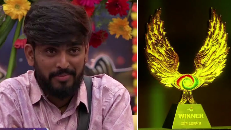 Hanumantha crowned as the winner of 'Bigg Boss'