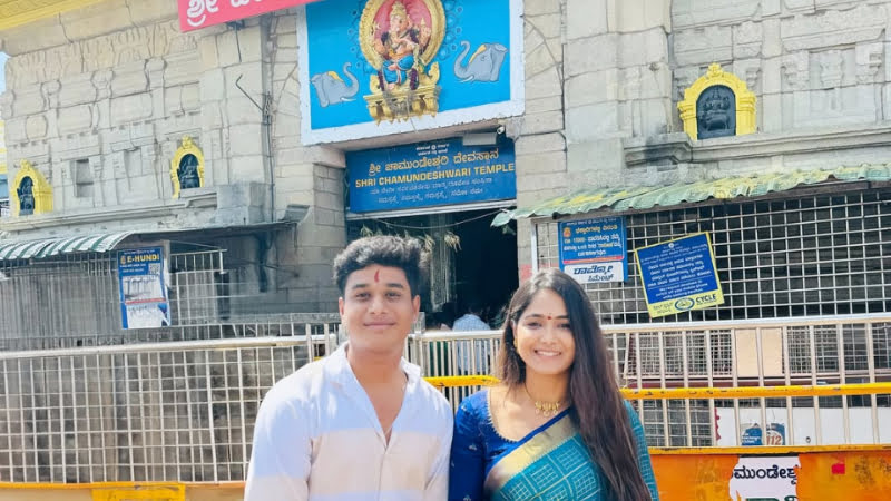 Mokshitha temple run after 'Bigg Boss' show