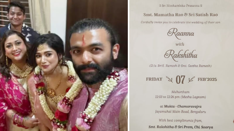 Crazy Queen Rakshita's brother Rana to get married on Feb. 7