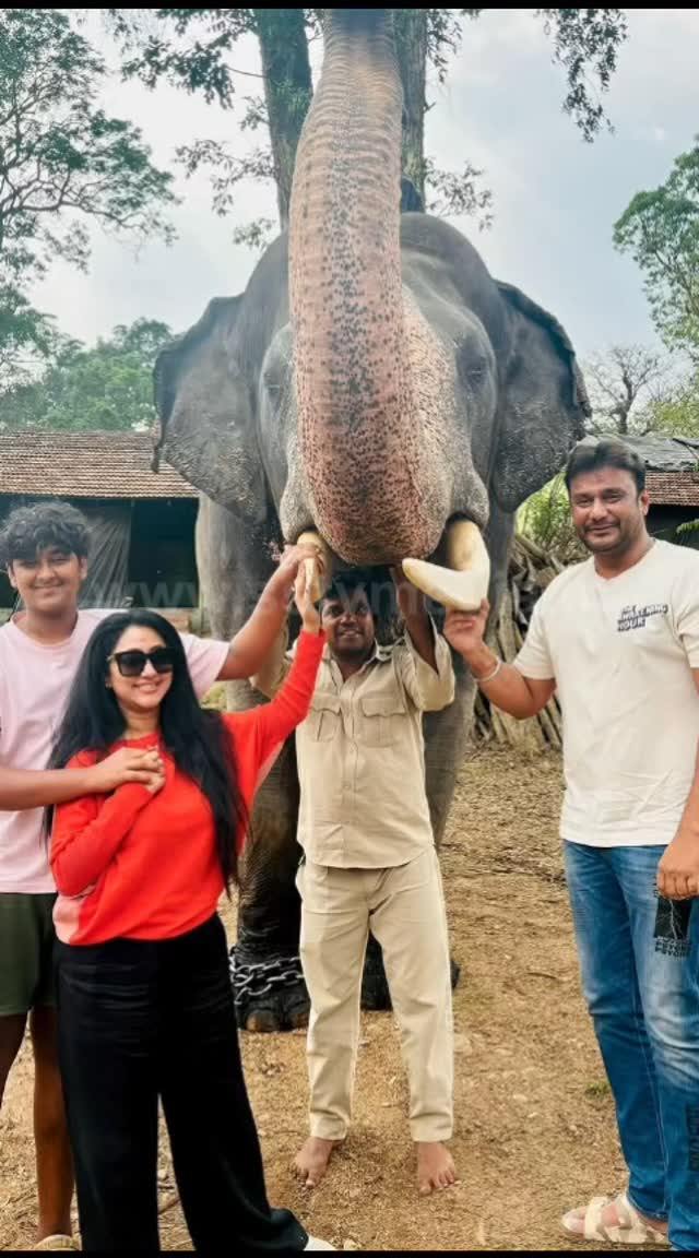 ಅಭಿಮನ್ಯು ಜೊತೆ ದರ್ಶನ್ ಫ್ಯಾಮಿಲಿ