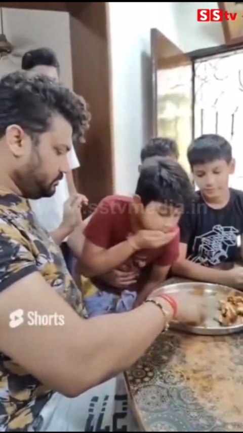 See the army of children at Srujan's house