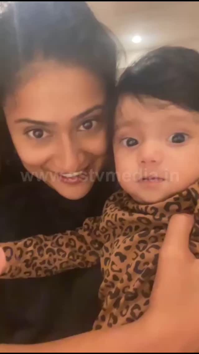 Milana shares video of first trip with daughter