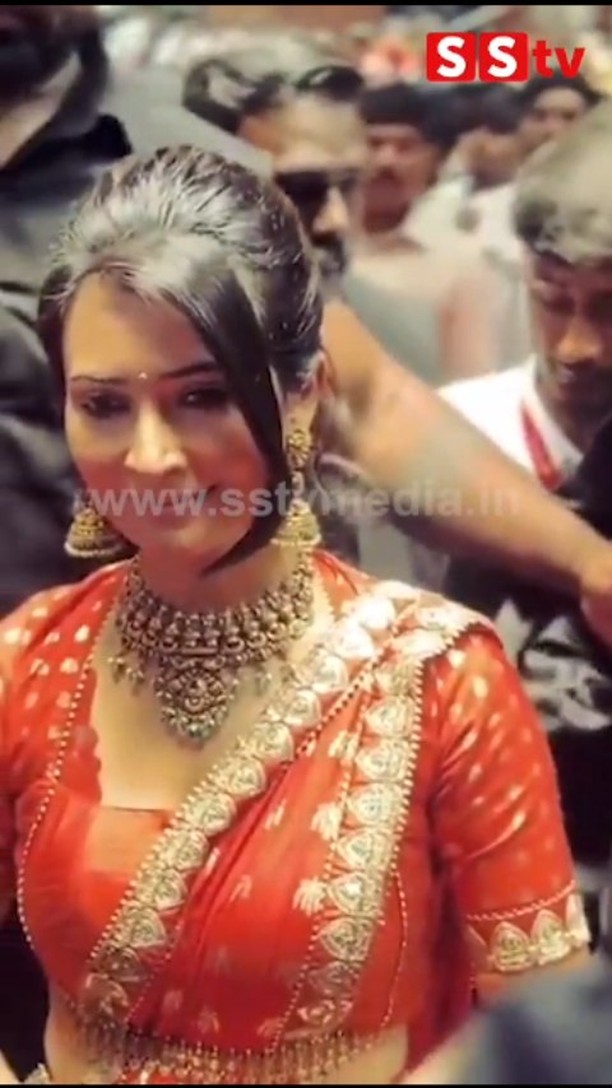 Radhika Pandit at the Gold Shop opening