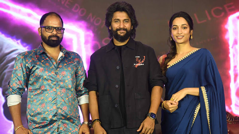 Nani-Srinidhi Shetty promote 'Hit 3' in Bengaluru
