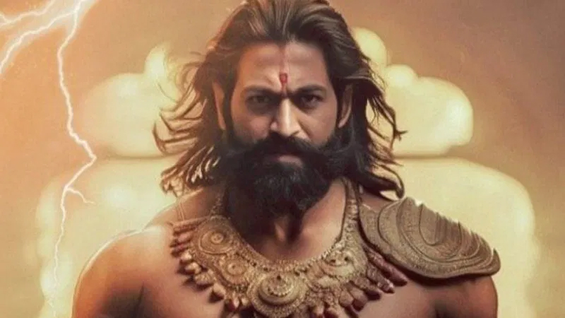 Rocking Star Yash as Ravana in Ramayana