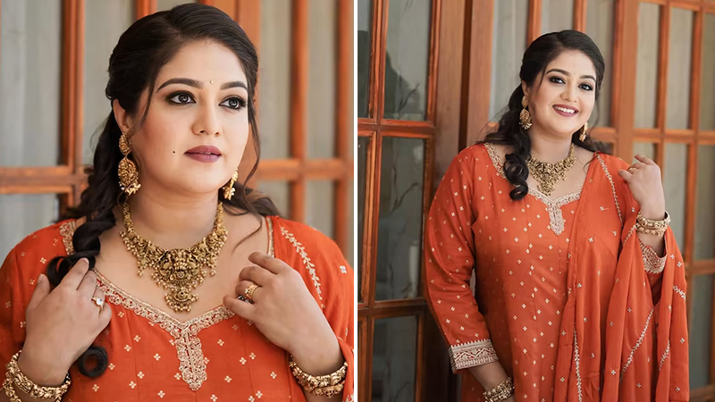 Actress Meghana Raj celebrates her birthday