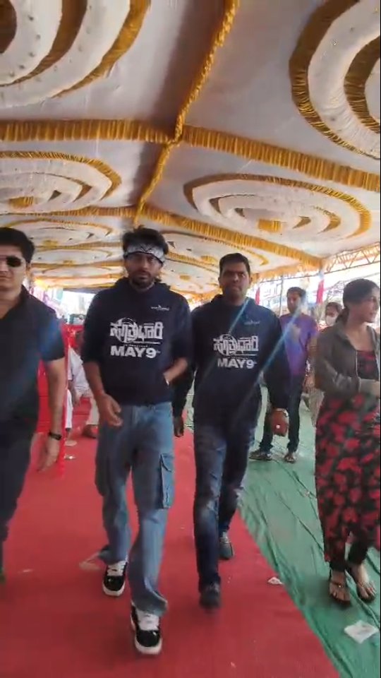 ಹುಬ್ಬಳ್ಳಿ ಗೆ ಭೇಟಿ ನೀಡಿದ ಸೂತ್ರಧಾರಿ ಚಿತ್ರ ತಂಡ
