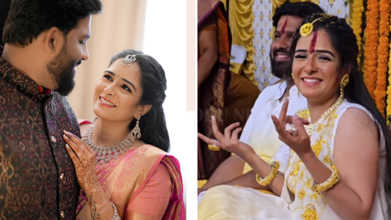 Actress Supritha Satyanarayan's wedding celebration
