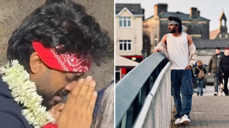 Chandan Shetty sheds tears in front of Annamamma Devi