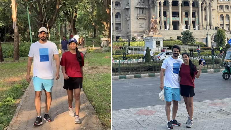 Power couple Daali Jolly walk hand in hand