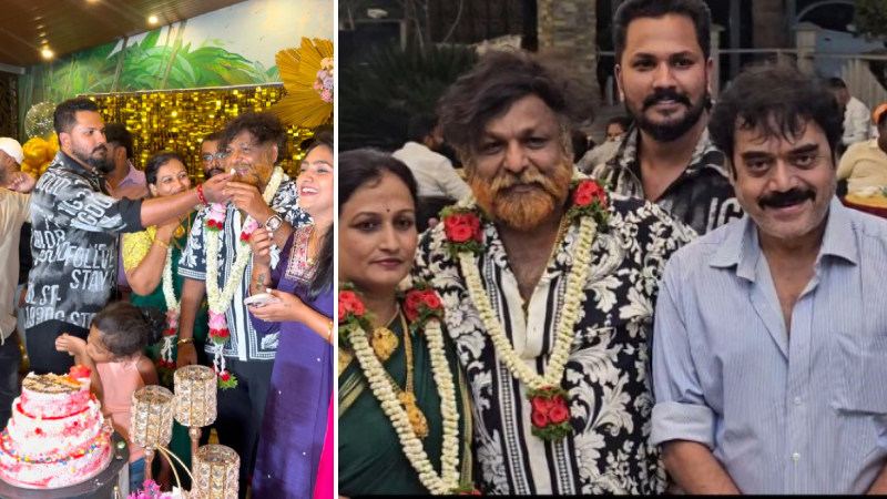 Rajat Kishan and his wife celebrate their mother-in-law's wedding anniversary in grand style