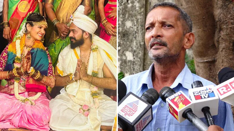 Chaitra Kundapura's father Balakrishna Naik is outraged