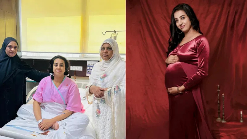 Actress Sanjana Galrani gives birth to a baby girl