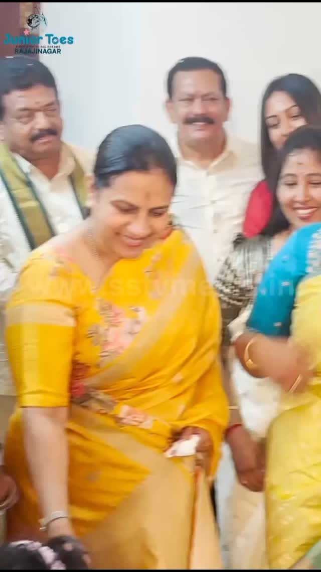 Ashwini Madam came to the junior toes