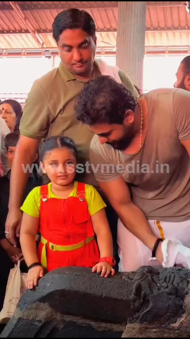 See how Sri Murali takes care of the baby
