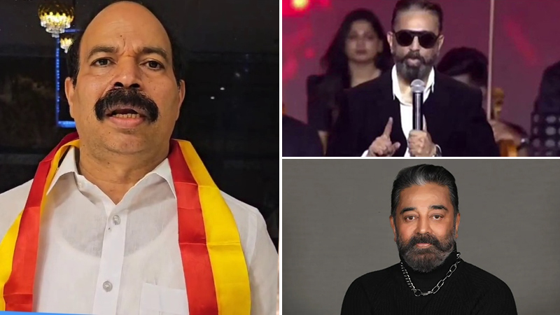 Kannadigas demand an apology from Kamal Haasan