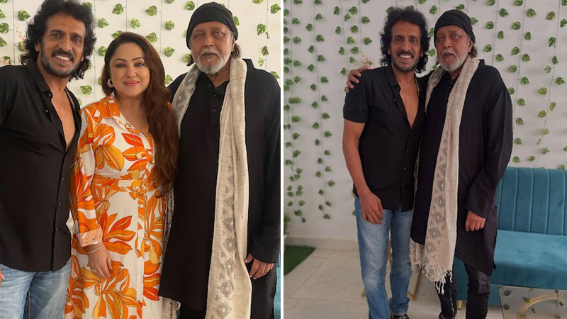 Upendra's family meets Mithun Chakraborty