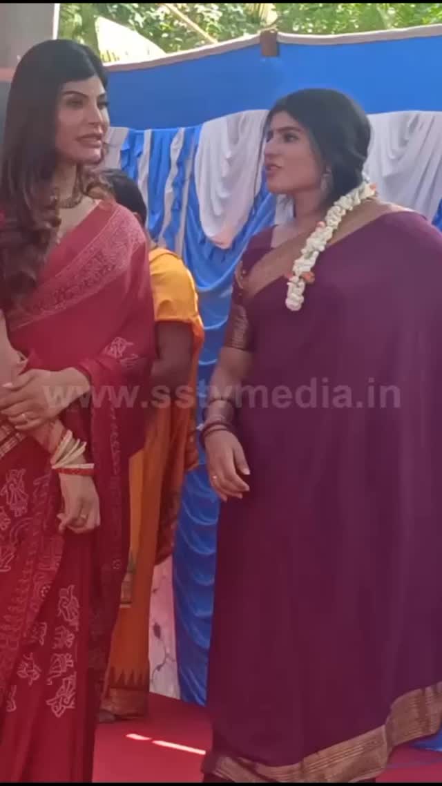 ಹೊಸ ಮೂವಿ ಮುಹೂರ್ತಕ್ಕೆ ಬಂದ ನಟಿ ಶರಣ್ಯ ಶೆಟ್ಟಿ ಮತ್ತು ನೀತು