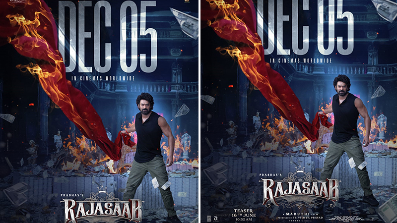 Prabhas starrer "The Raja Saab" release date announced