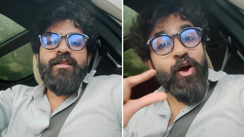 Yuvraj Kumar's romantic video with coffee and rain in the background
