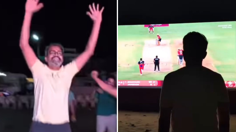 Prashanth Neel dances like a child for RCB Victory