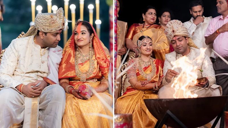Vaishnavi Gowda's wedding was a grand manner