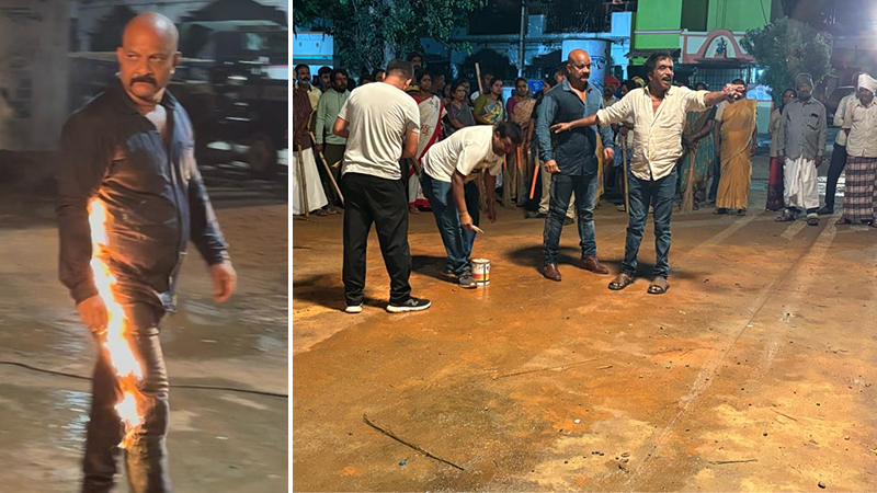 Actor Bhaskar Shetty injured his leg during the shooting of the film "Phoenix"