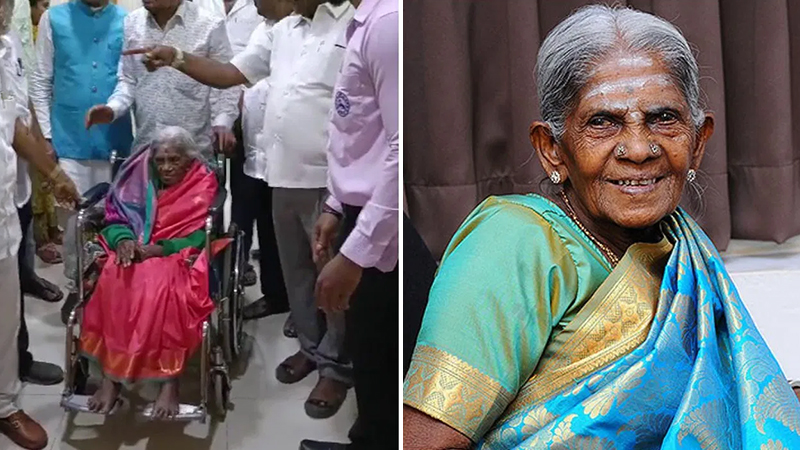 Saalumarada Thimmakka's outraged against the film Vrukshamathe