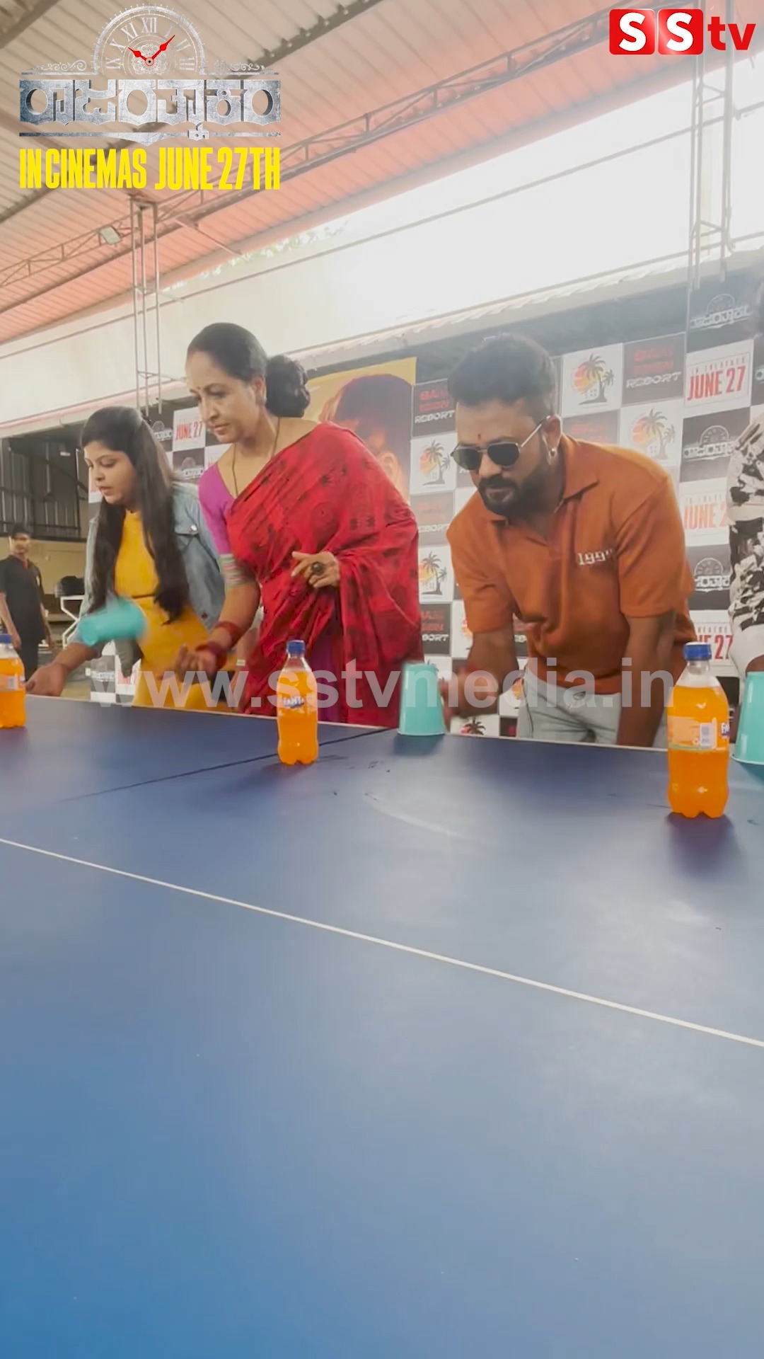 Rajaratnakar team enjoying playing the game