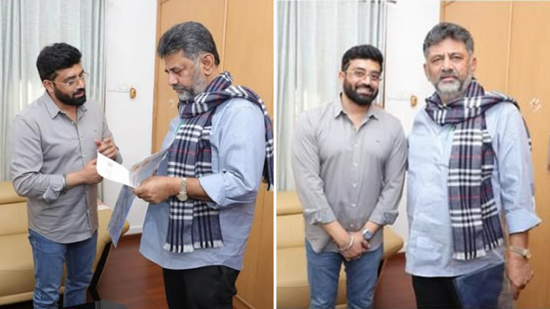 ನಟ ಅನಿರುದ್ಧ ಅವರಿಂದ ಬೆಂಗಳೂರು ನಗರಾಭಿವೃದ್ಧಿ ಸಚಿವ ಡಿ.ಕೆ ಶಿವಕುಮಾರ್​ಗೆ ಪತ್ರ