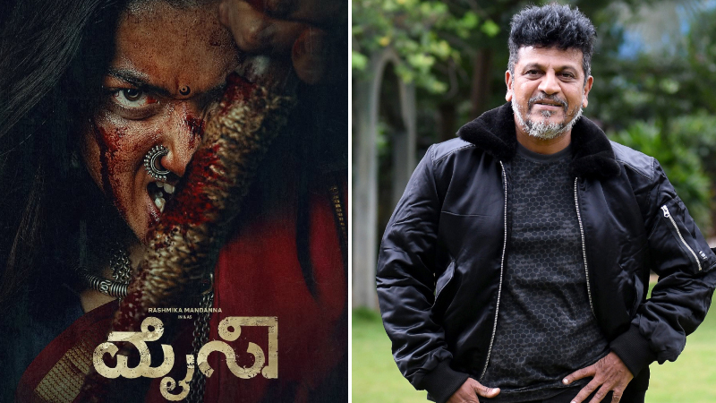 Best wishes from Shivarajkumar to Rashmika